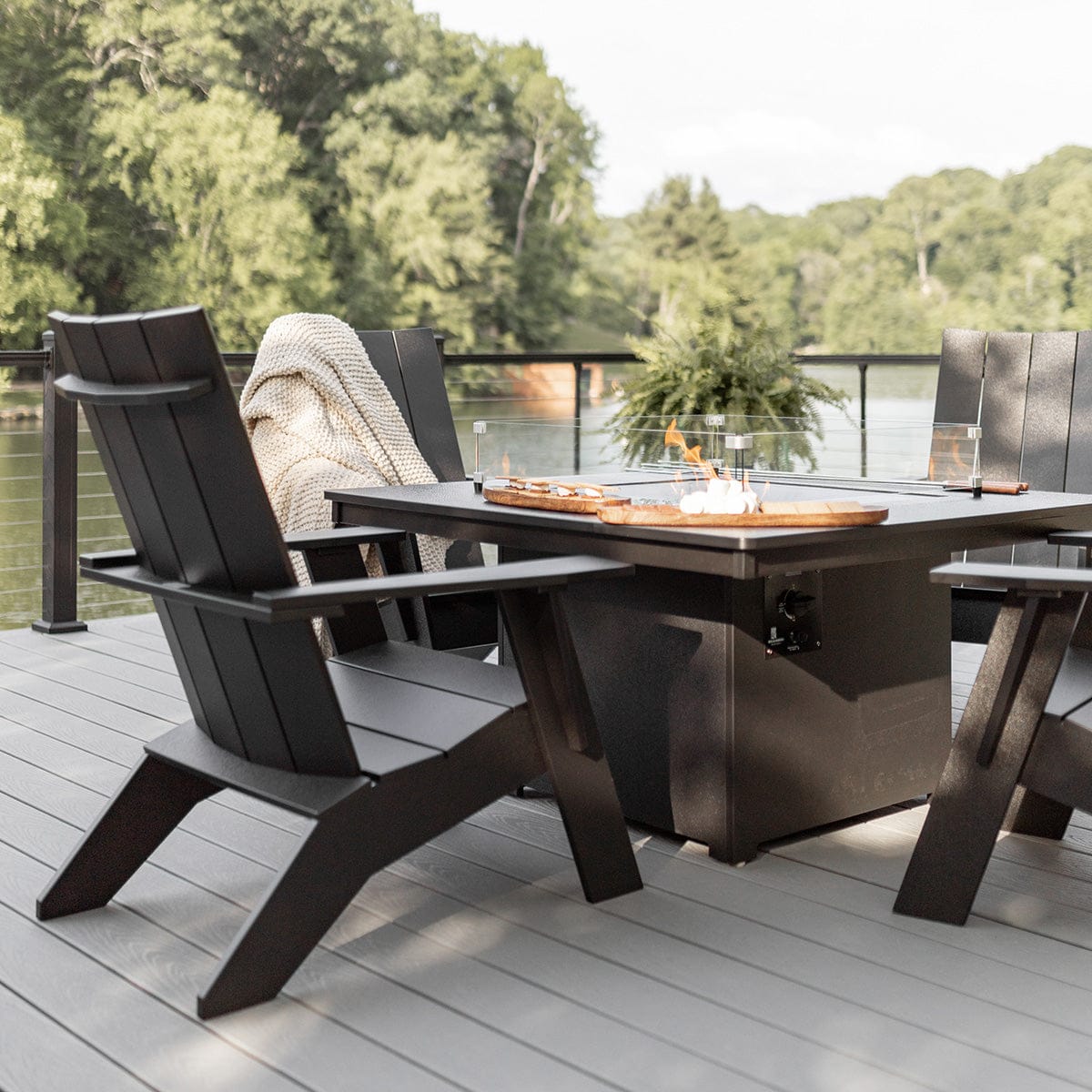 Berlin Gardens Nordic Outdoor Poly Lumber Adirondack Chair