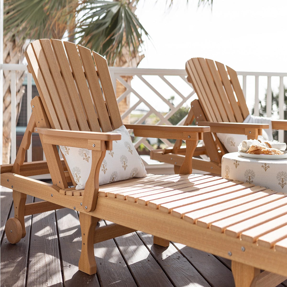 Berlin Gardens Comfo Back Poly Lumber Chaise Lounge