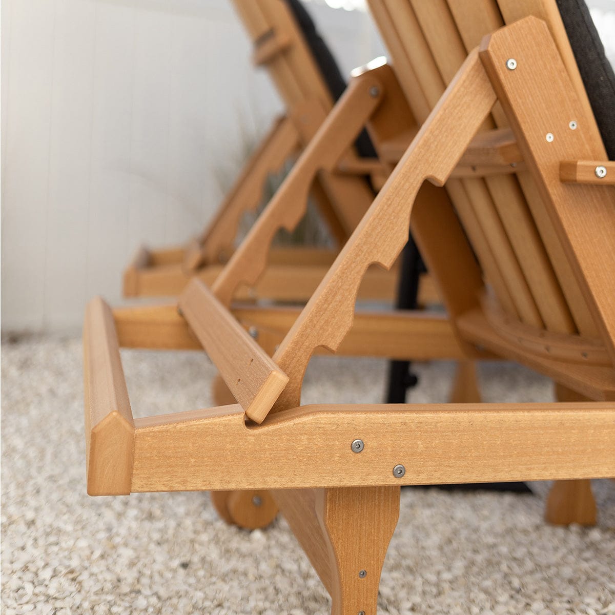 Berlin Gardens Comfo Back Poly Lumber Chaise Lounge