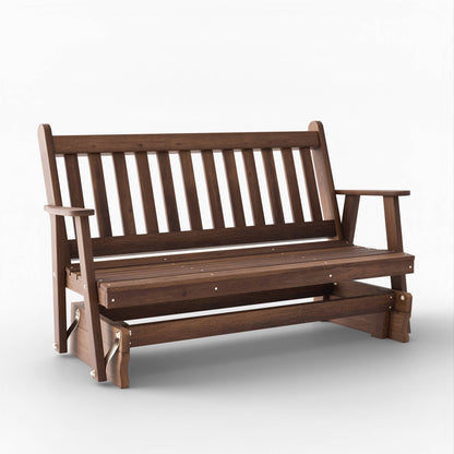 Keystone Amish Co. Franklin Red Cedar Porch Glider