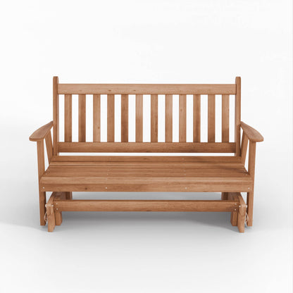 Keystone Amish Co. Franklin Red Cedar Porch Glider