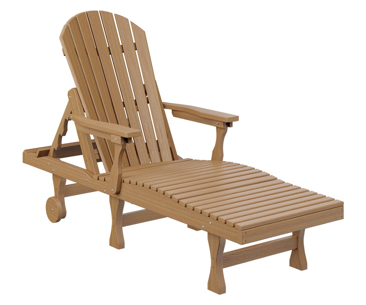 Berlin Gardens Comfo Back Poly Lumber Chaise Lounge