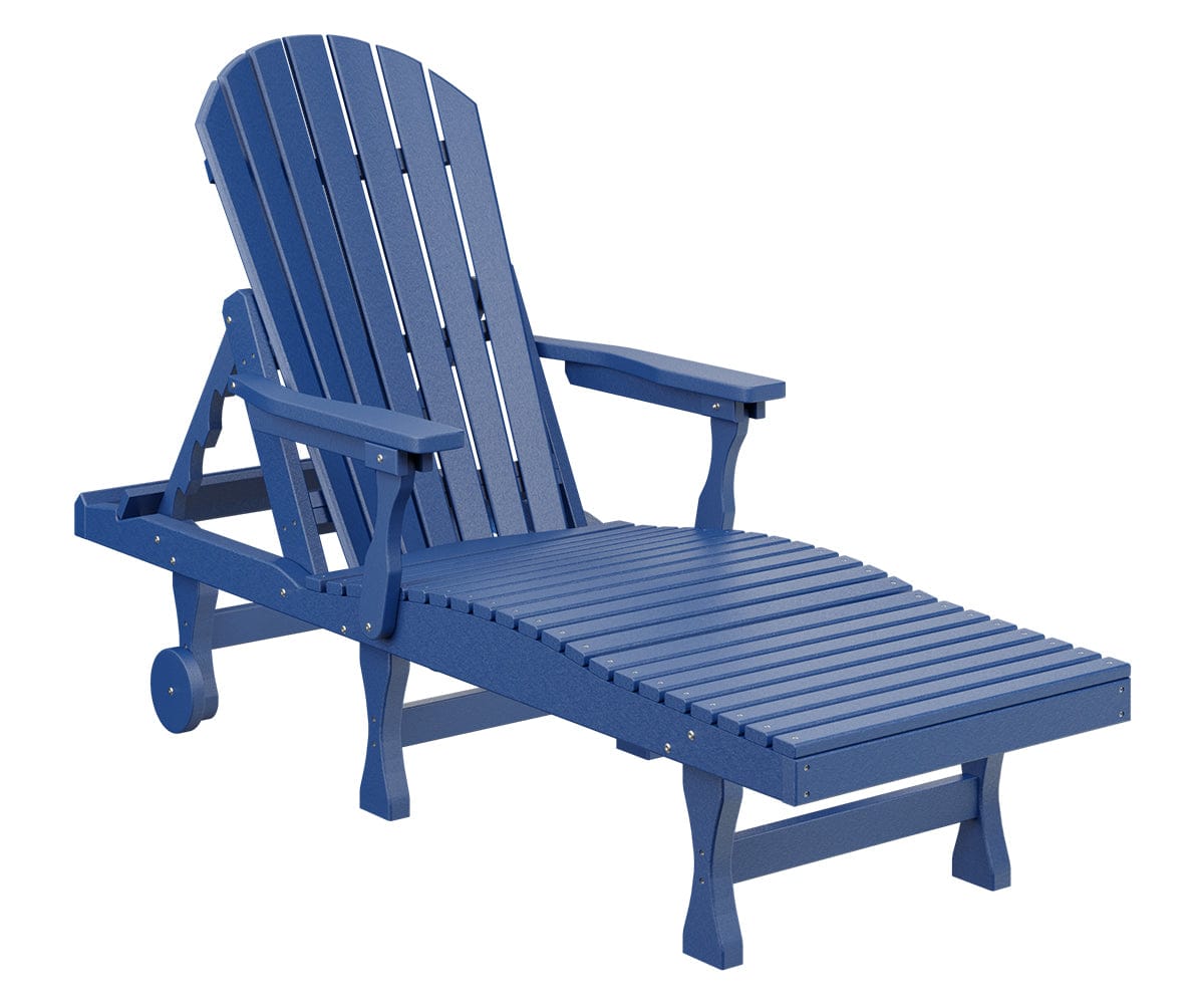Berlin Gardens Comfo Back Poly Lumber Chaise Lounge