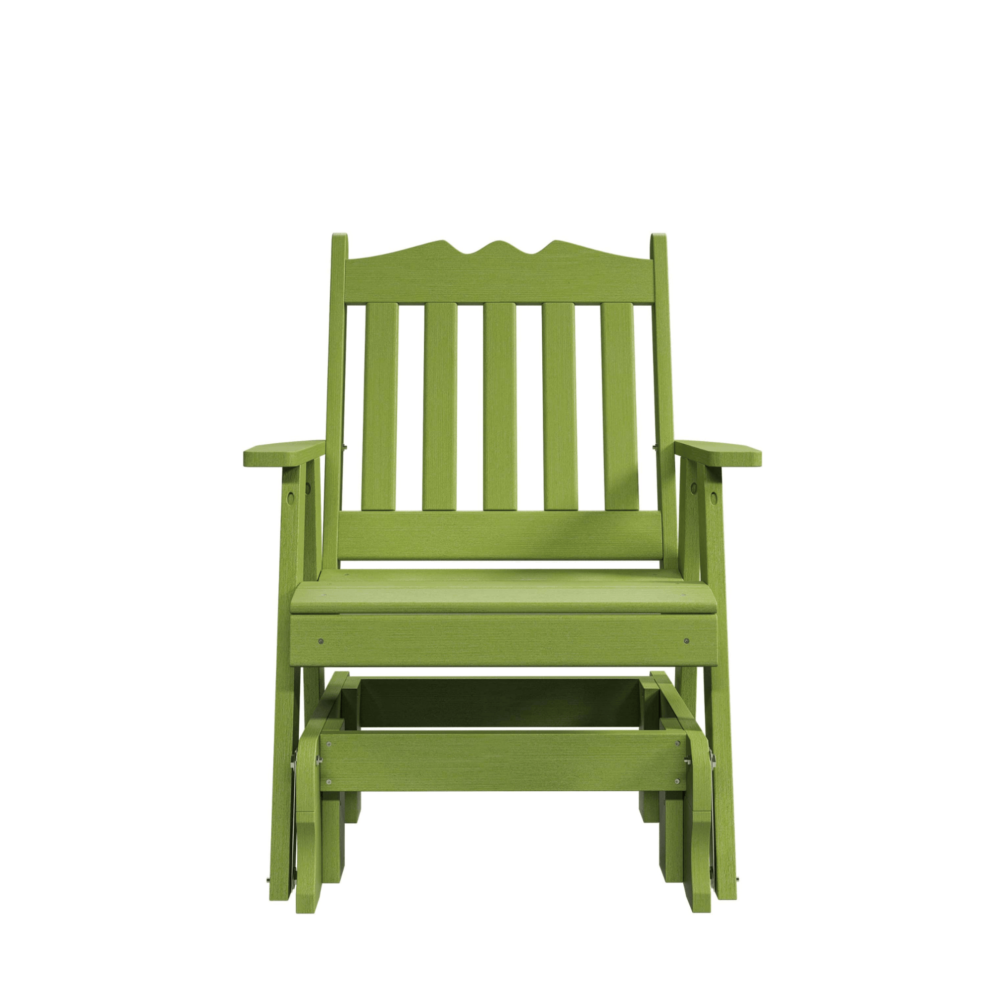 Keystone Amish Co. York Recycled Plastic Porch Glider Chair