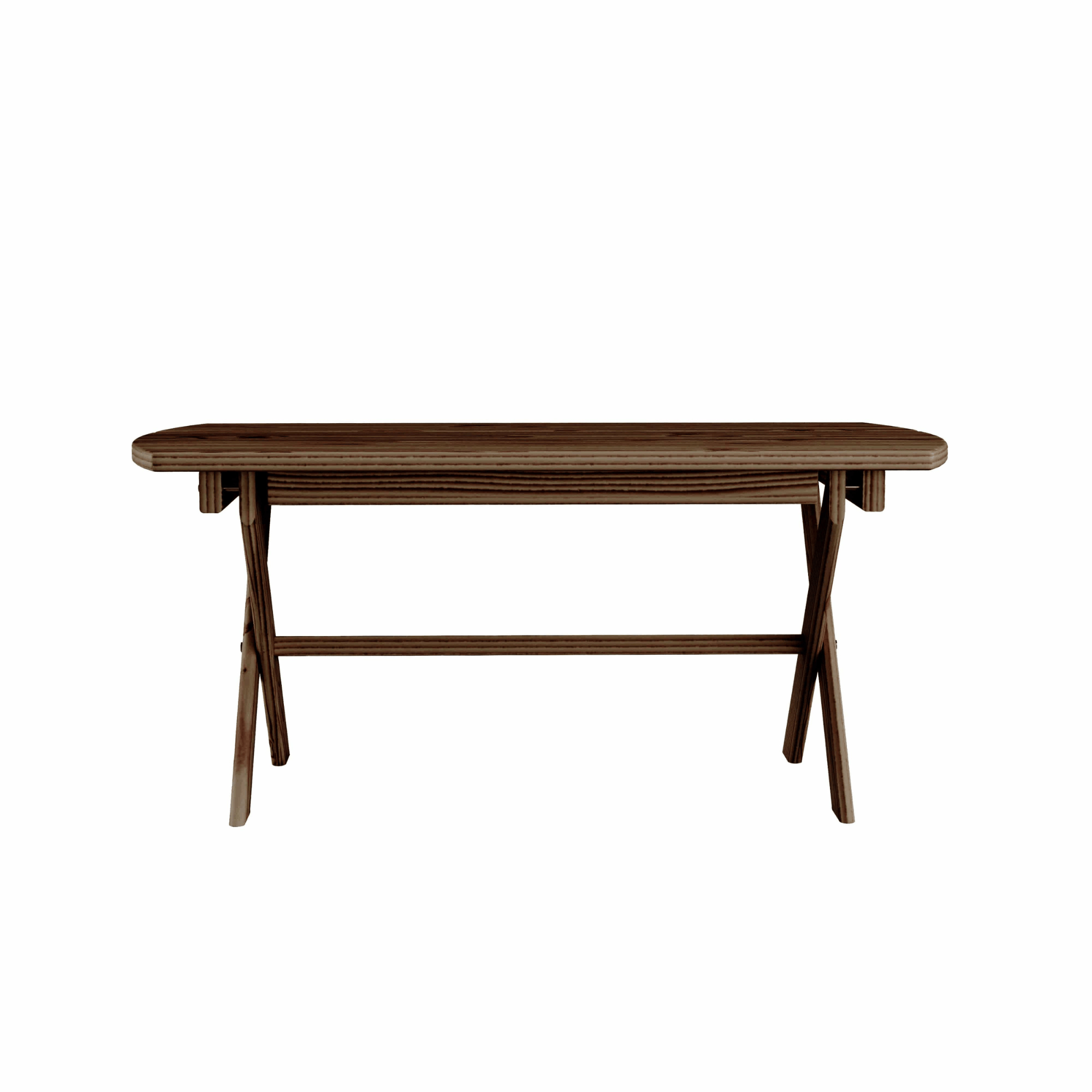 Keystone Amish Co. Folding Oval Coffee Table