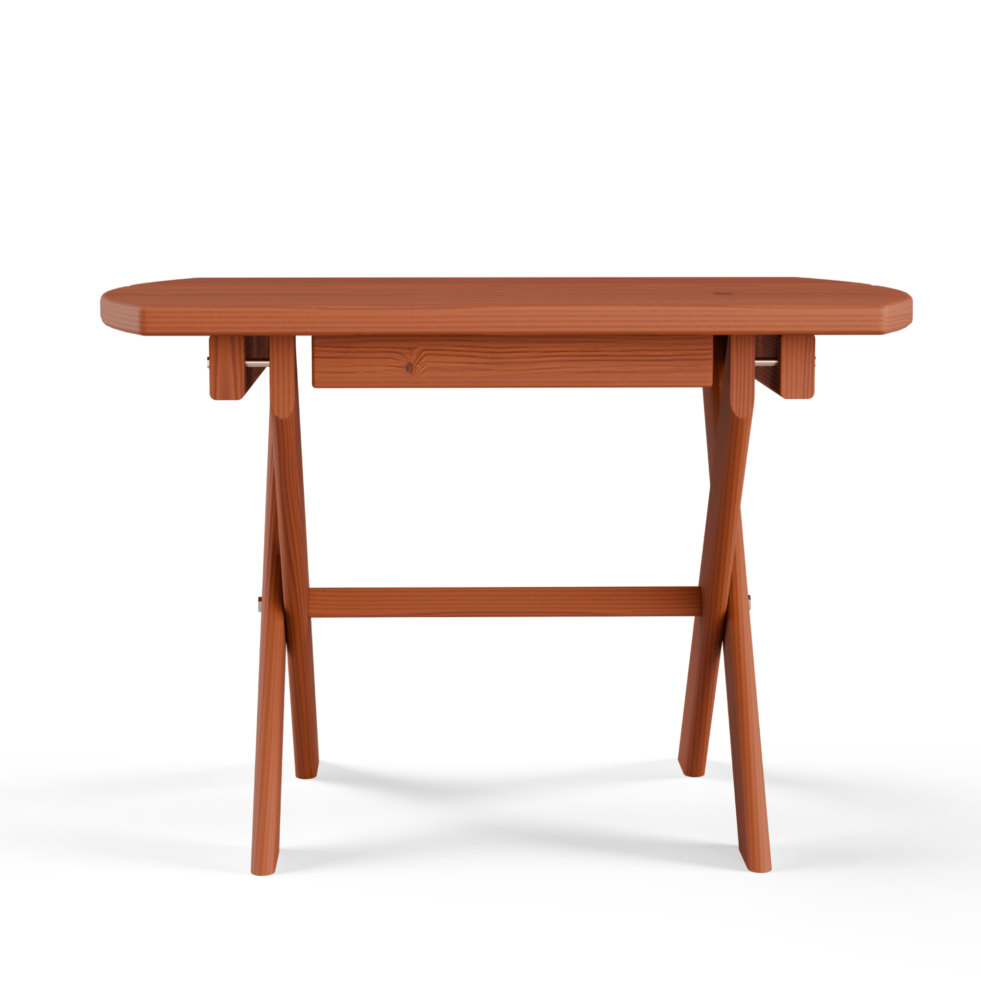 Keystone Amish Co. Folding Oval End Table