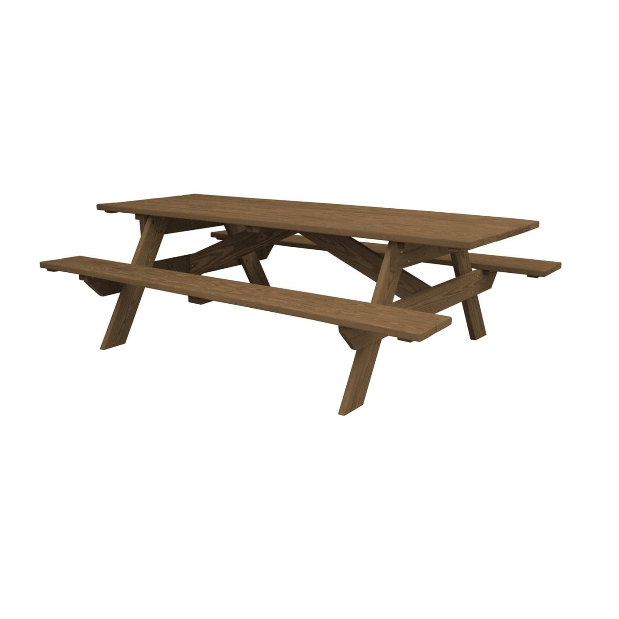 Keystone Amish Co. Heavy Duty Pressure Treated Wood Picnic Table