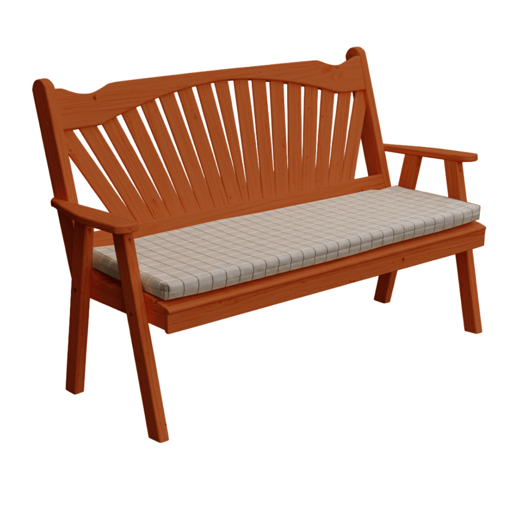 Keystone Amish Co. Sunburst Wooden Garden Bench