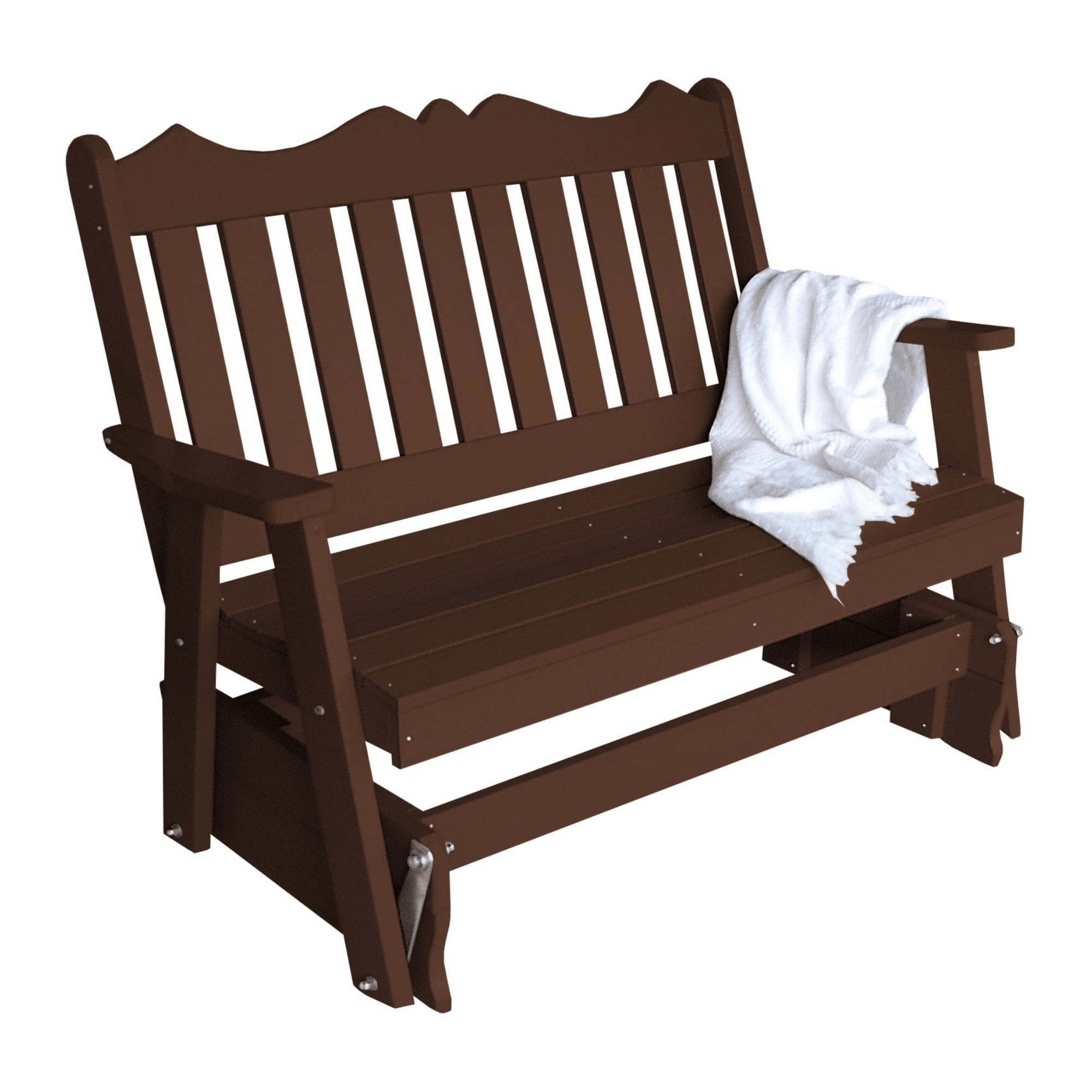 Keystone Amish Co. York Recycled Plastic Porch Glider