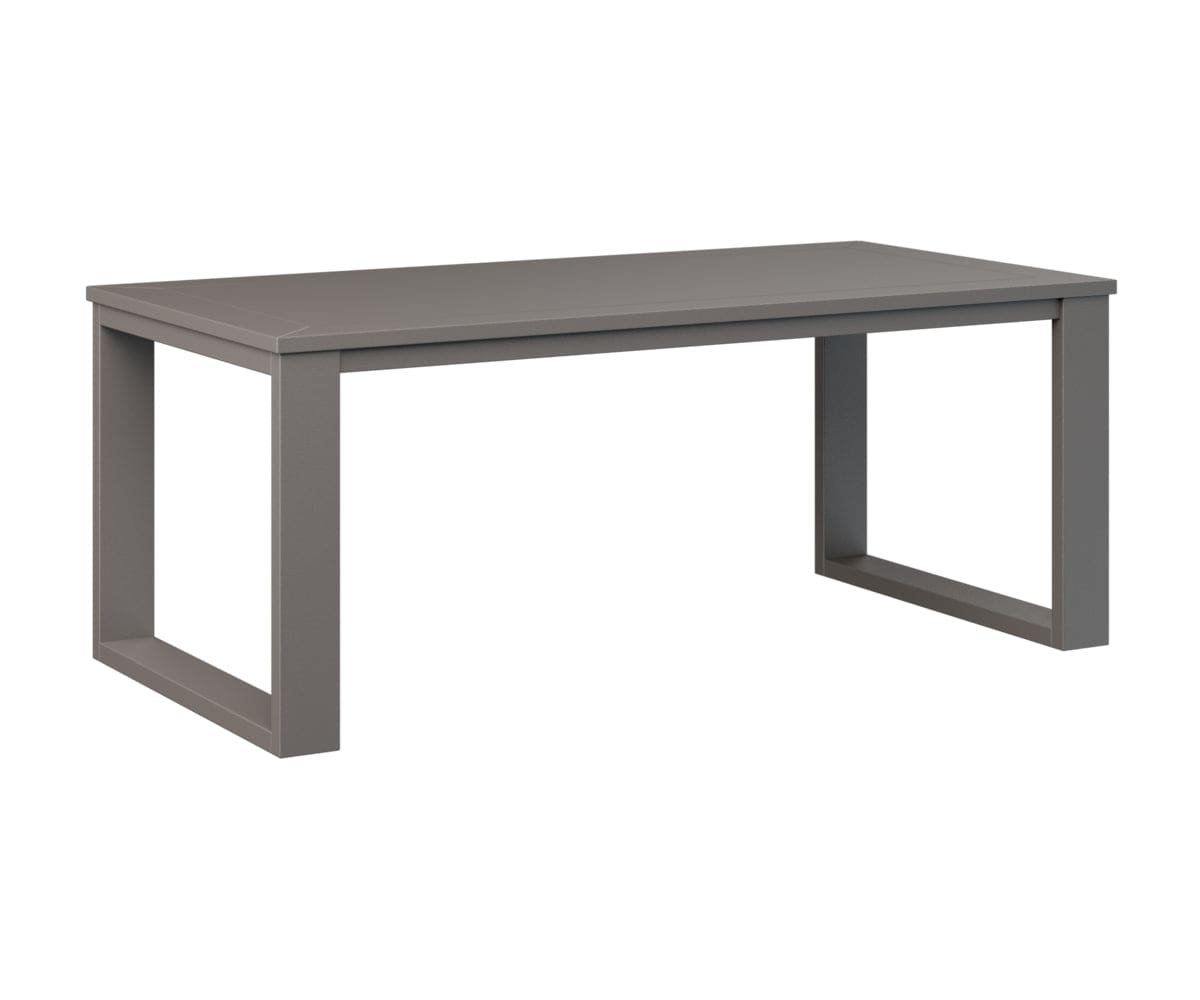 Berlin Gardens Nordic Outdoor Poly Lumber Rectangular Coffee Table