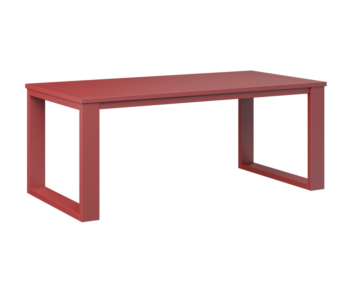 Berlin Gardens Nordic Outdoor Poly Lumber Rectangular Coffee Table