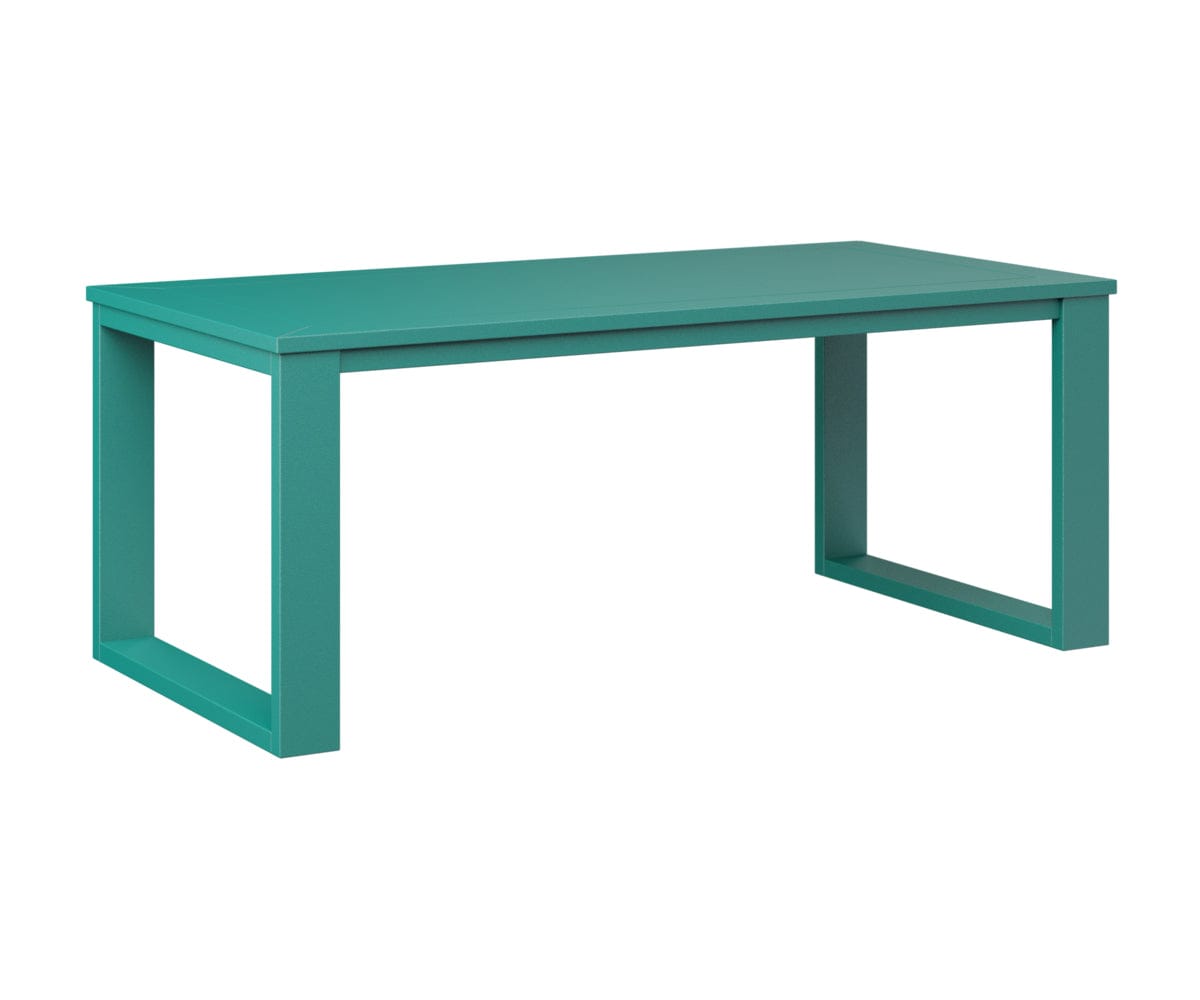 Berlin Gardens Nordic Outdoor Poly Lumber Rectangular Coffee Table