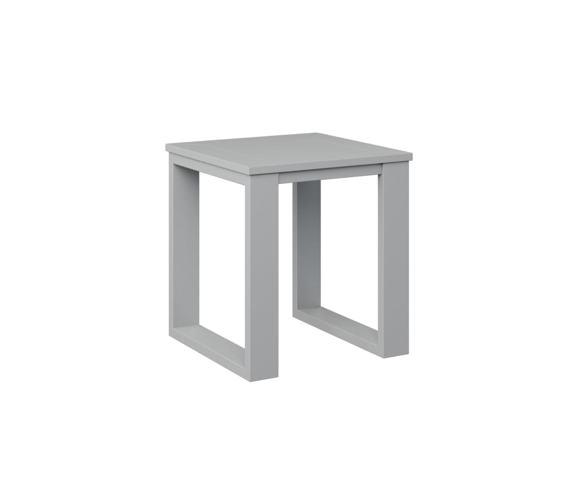 Berlin Gardens Nordic Outdoor Poly Lumber Square End Table