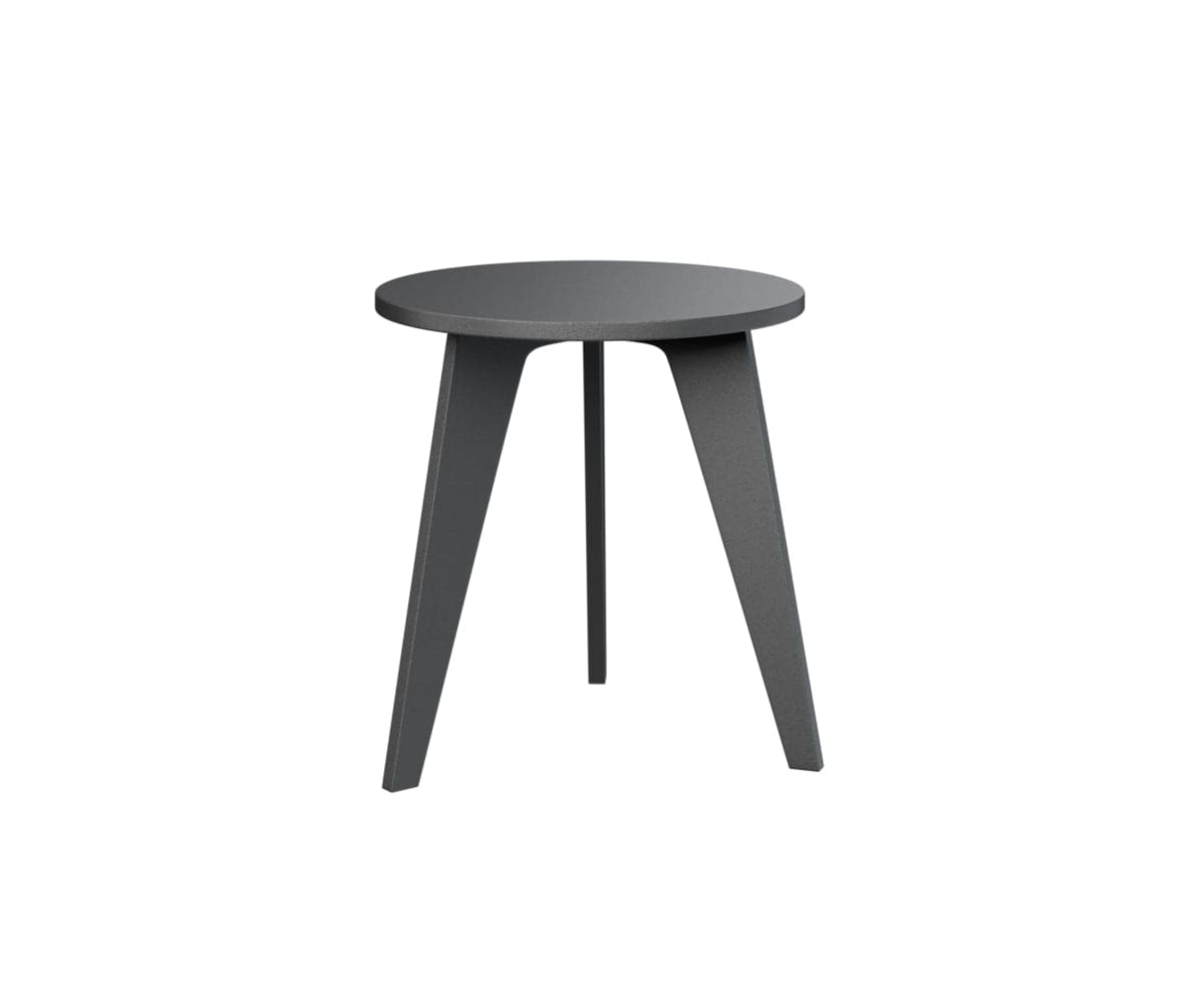 Berlin Gardens Nordic Outdoor Poly Lumber Round End Table