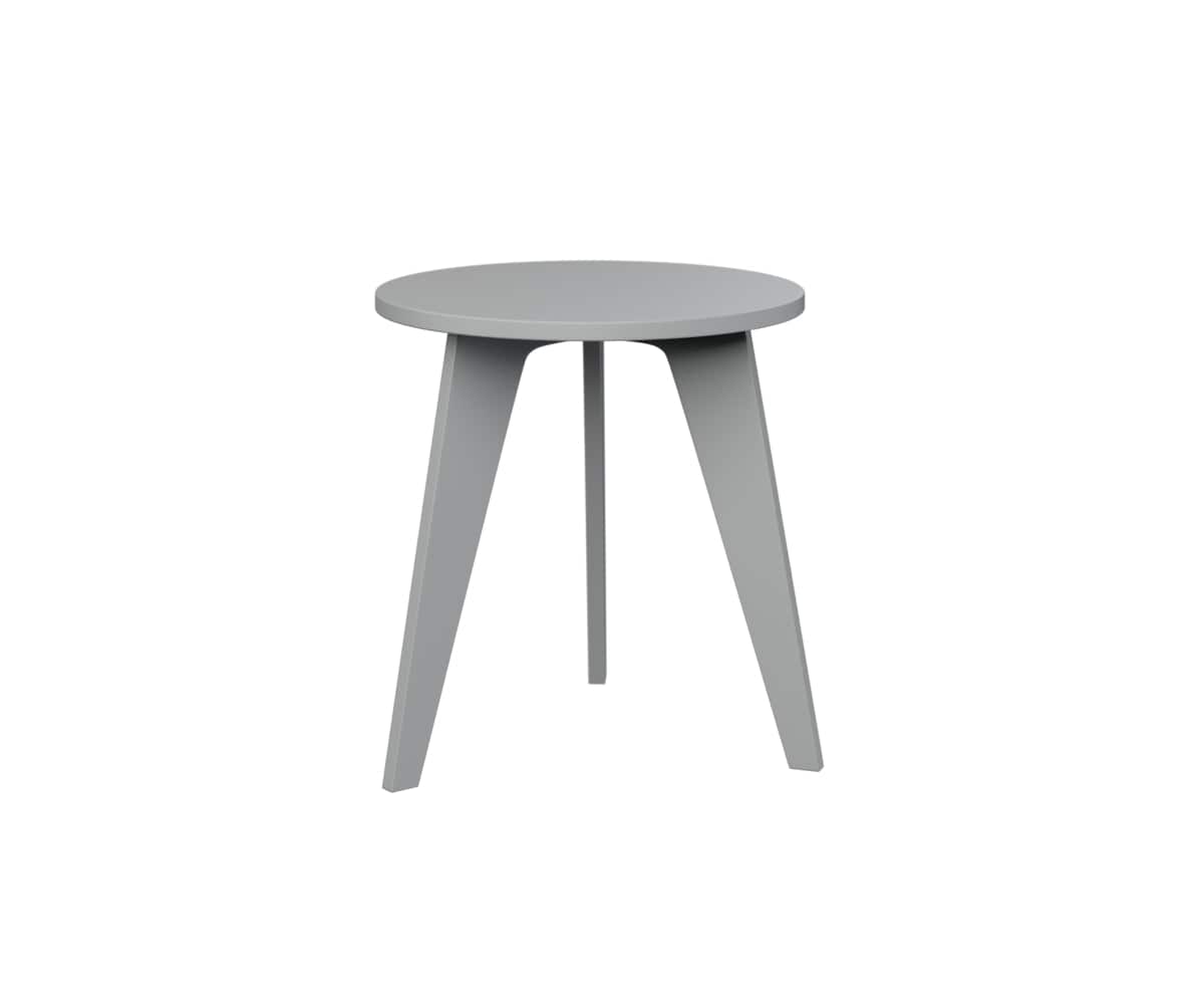 Berlin Gardens Nordic Outdoor Poly Lumber Round End Table