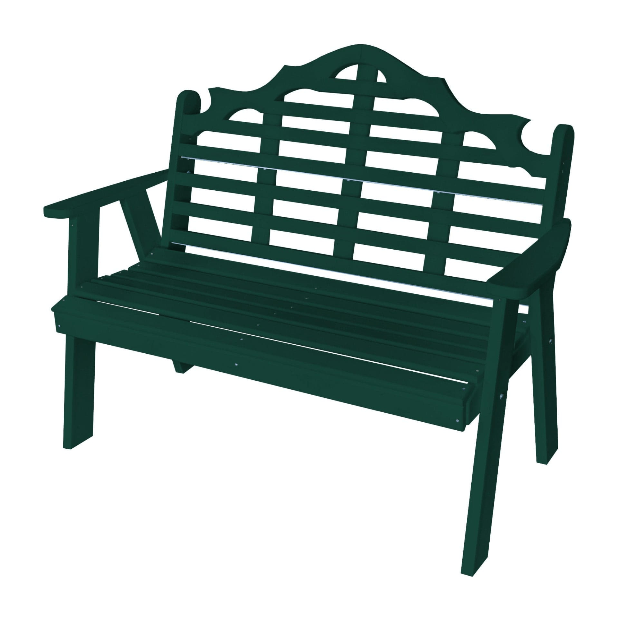 Keystone Amish Co. Milan Poly Composite Garden Bench