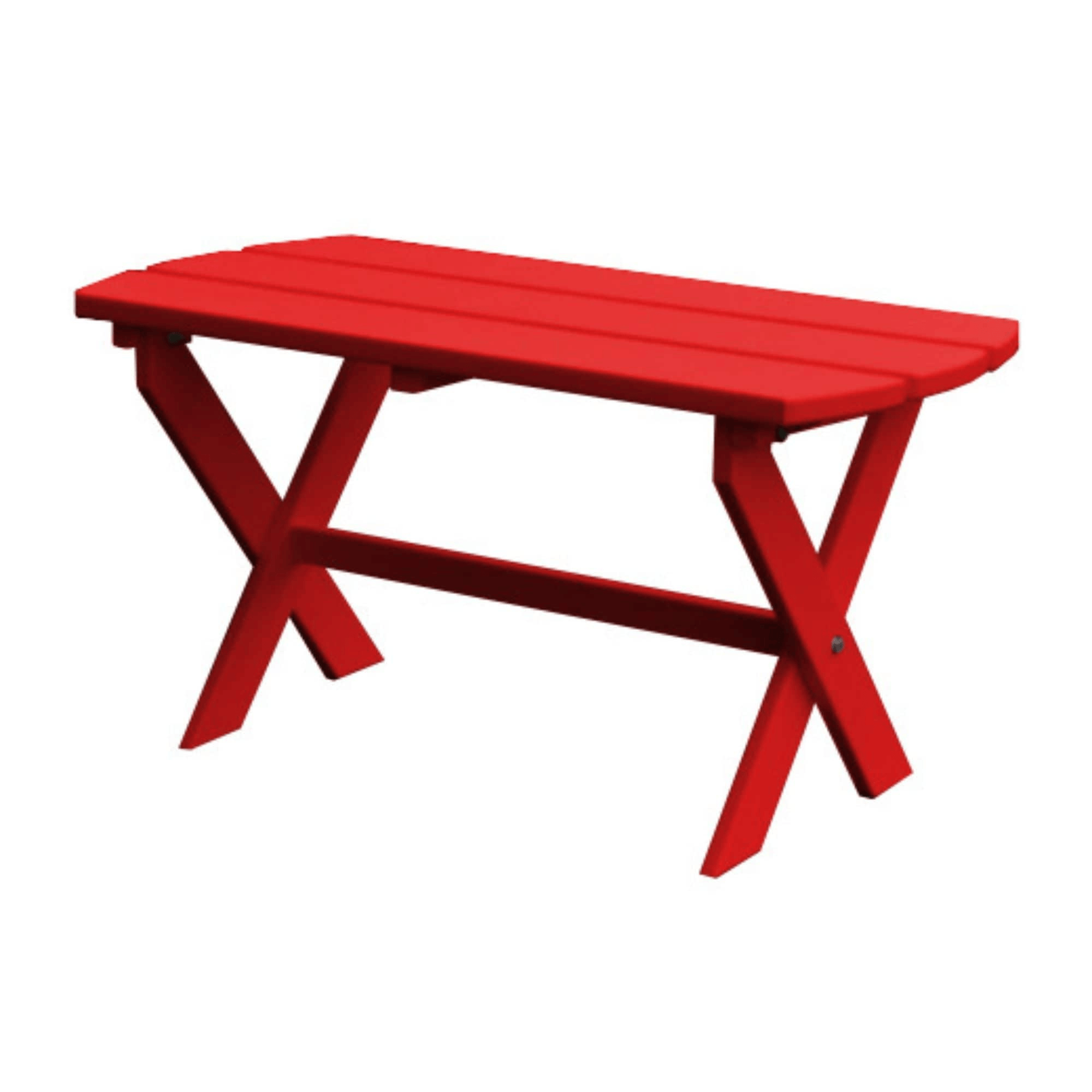 Keystone Amish Co. Poly Folding Oval Coffee Table