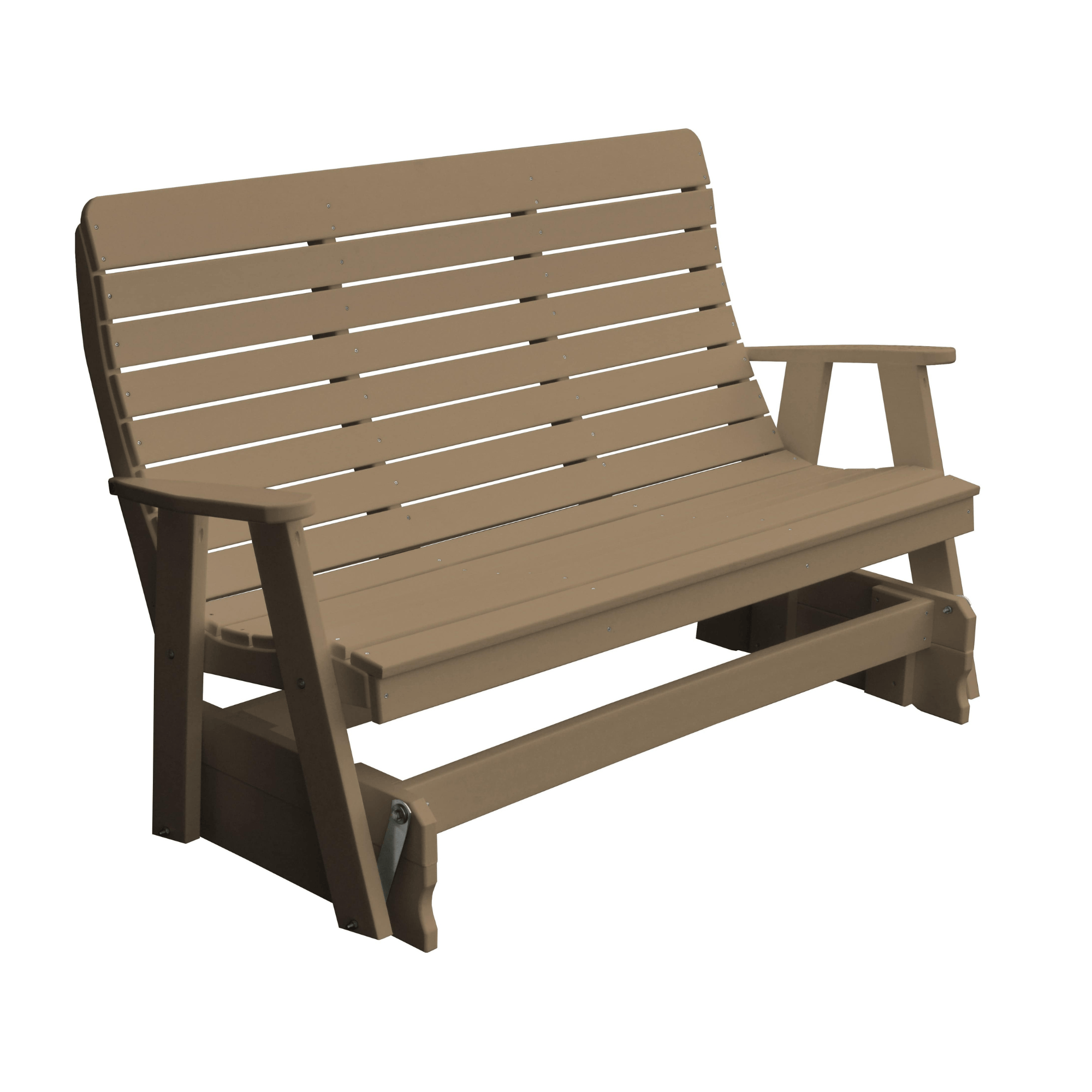 Keystone Amish Co. Salem Recycled Plastic Porch Glider