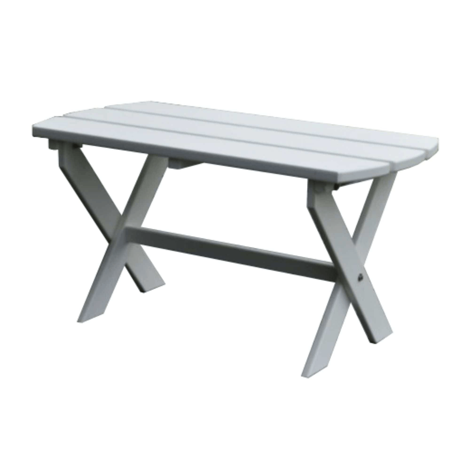 Keystone Amish Co. Poly Folding Oval Coffee Table