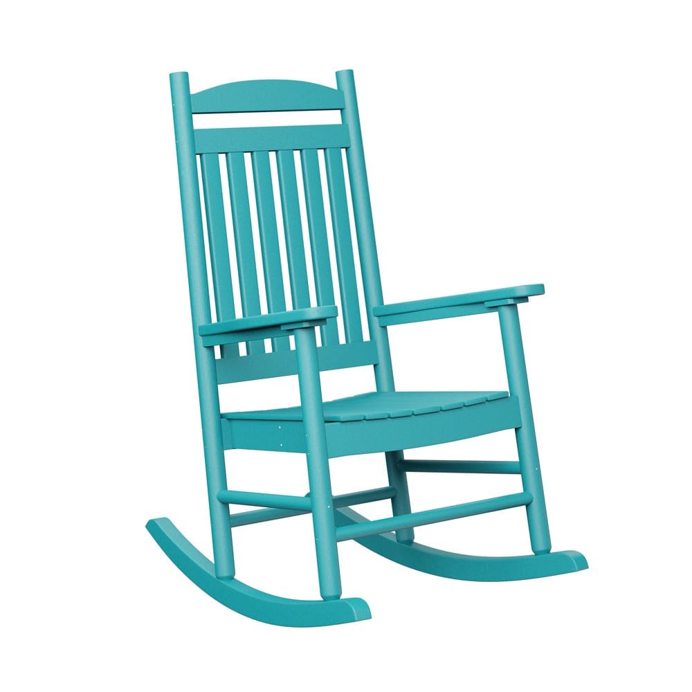 Berlin Gardens Casual Back Poly Lumber Porch Rocker
