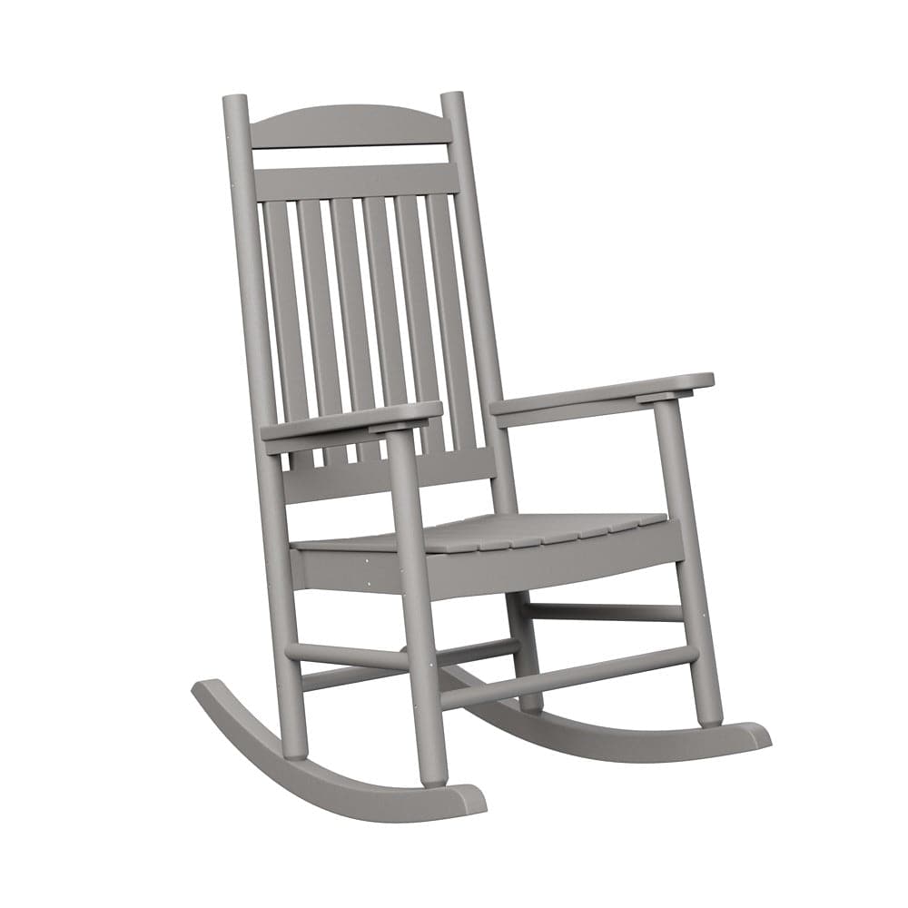 Berlin Gardens Casual Back Poly Lumber Porch Rocker
