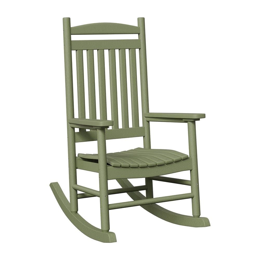 Berlin Gardens Casual Back Poly Lumber Porch Rocker