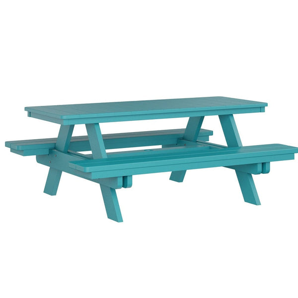 Berlin Gardens Rectangular Poly Lumber Picnic Table