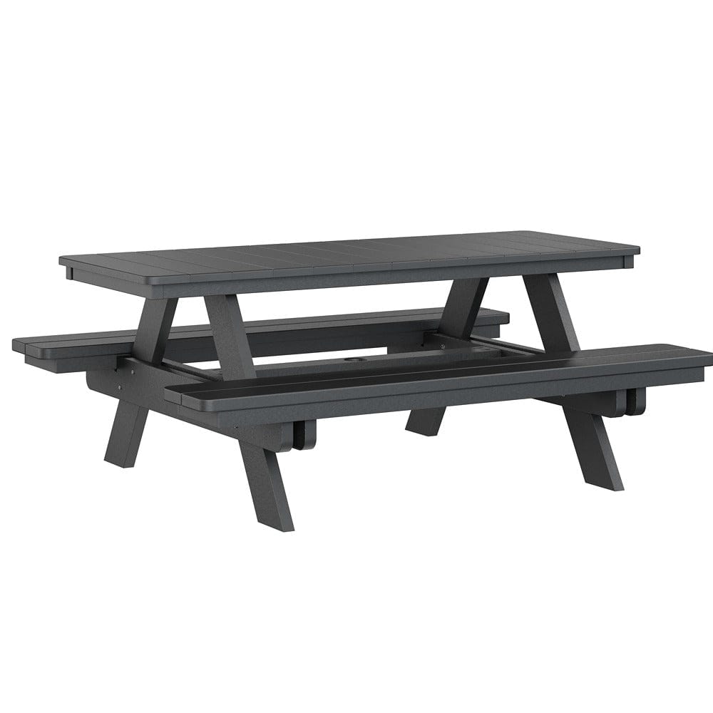 Berlin Gardens Rectangular Poly Lumber Picnic Table