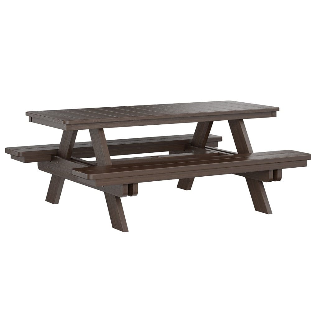 Berlin Gardens Rectangular Poly Lumber Picnic Table