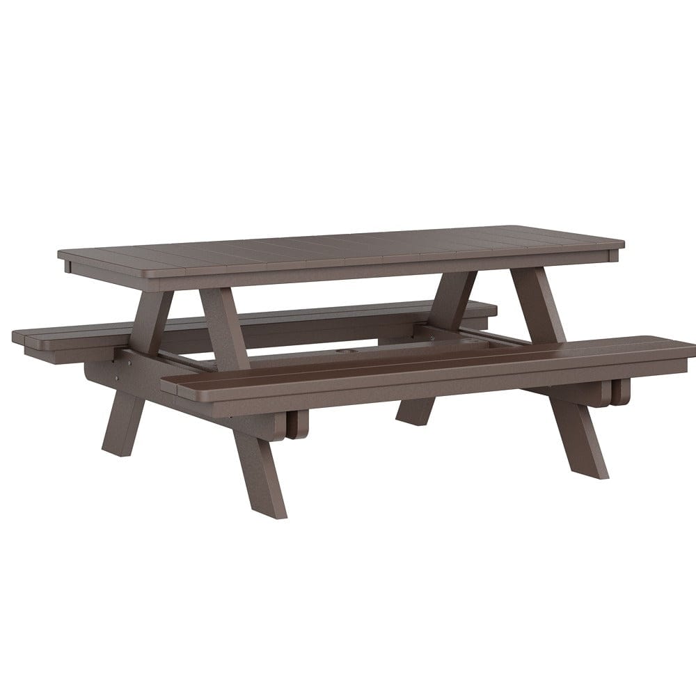 Berlin Gardens Rectangular Poly Lumber Picnic Table