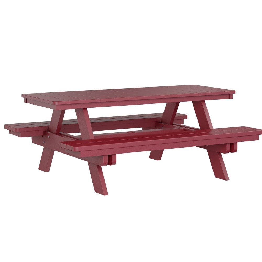 Berlin Gardens Rectangular Poly Lumber Picnic Table