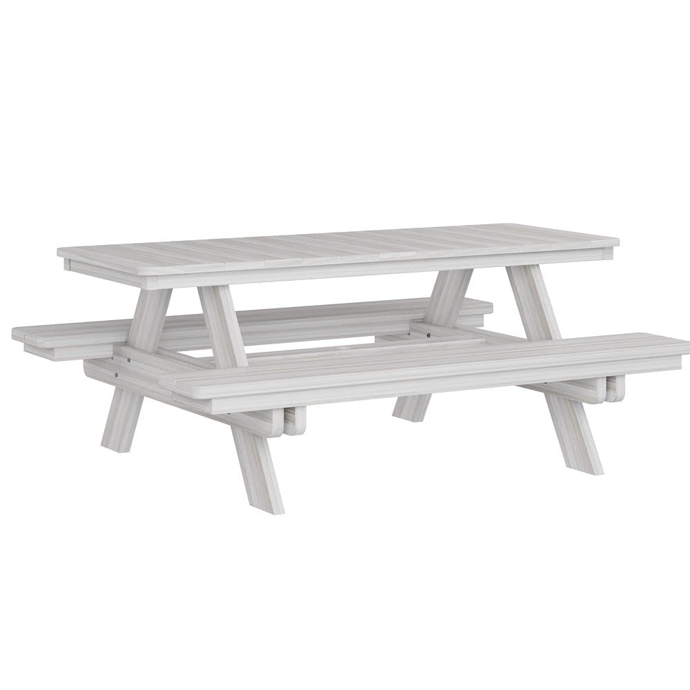 Berlin Gardens Rectangular Poly Lumber Picnic Table