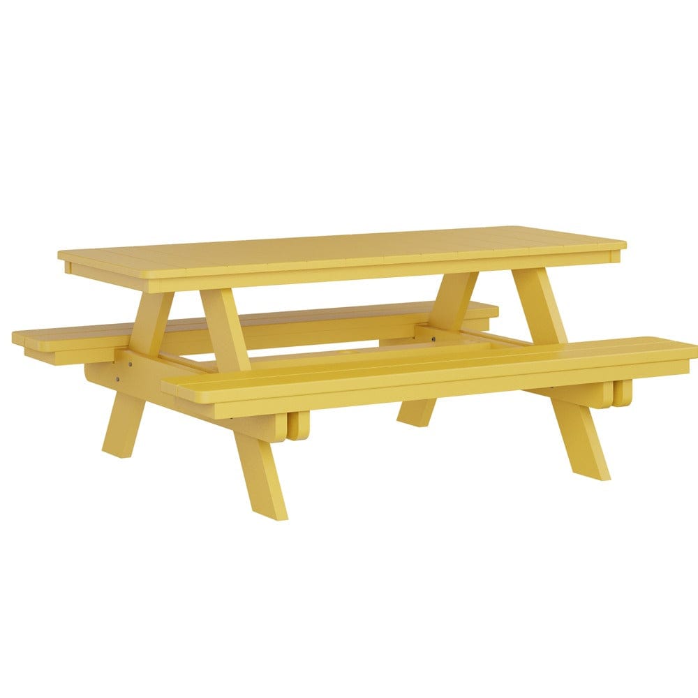 Berlin Gardens Rectangular Poly Lumber Picnic Table