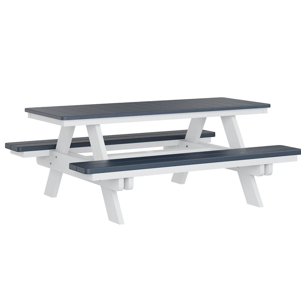 Berlin Gardens Rectangular Poly Lumber Picnic Table