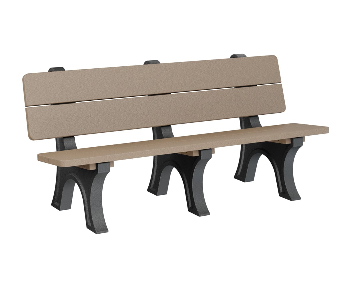 Berlin Gardens Poly Lumber Park Bench