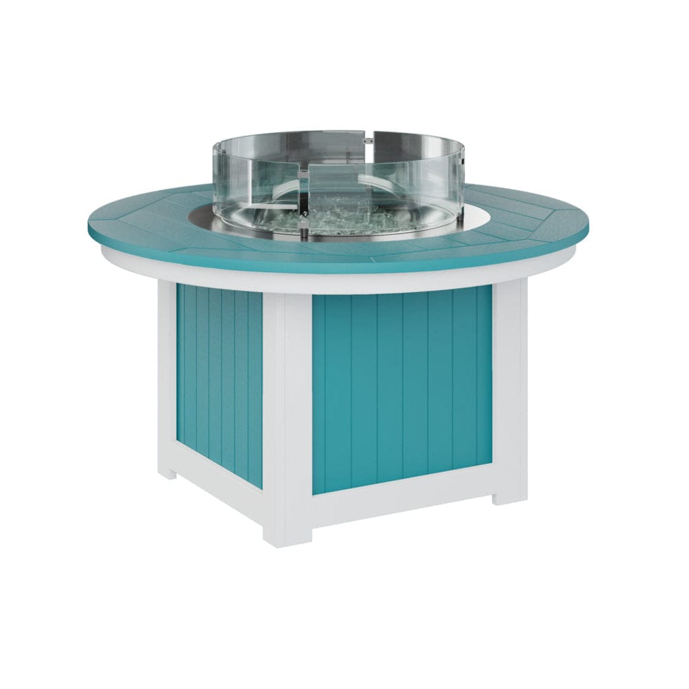 Berlin Gardens Donoma Round Poly Lumber Fire Pit Table