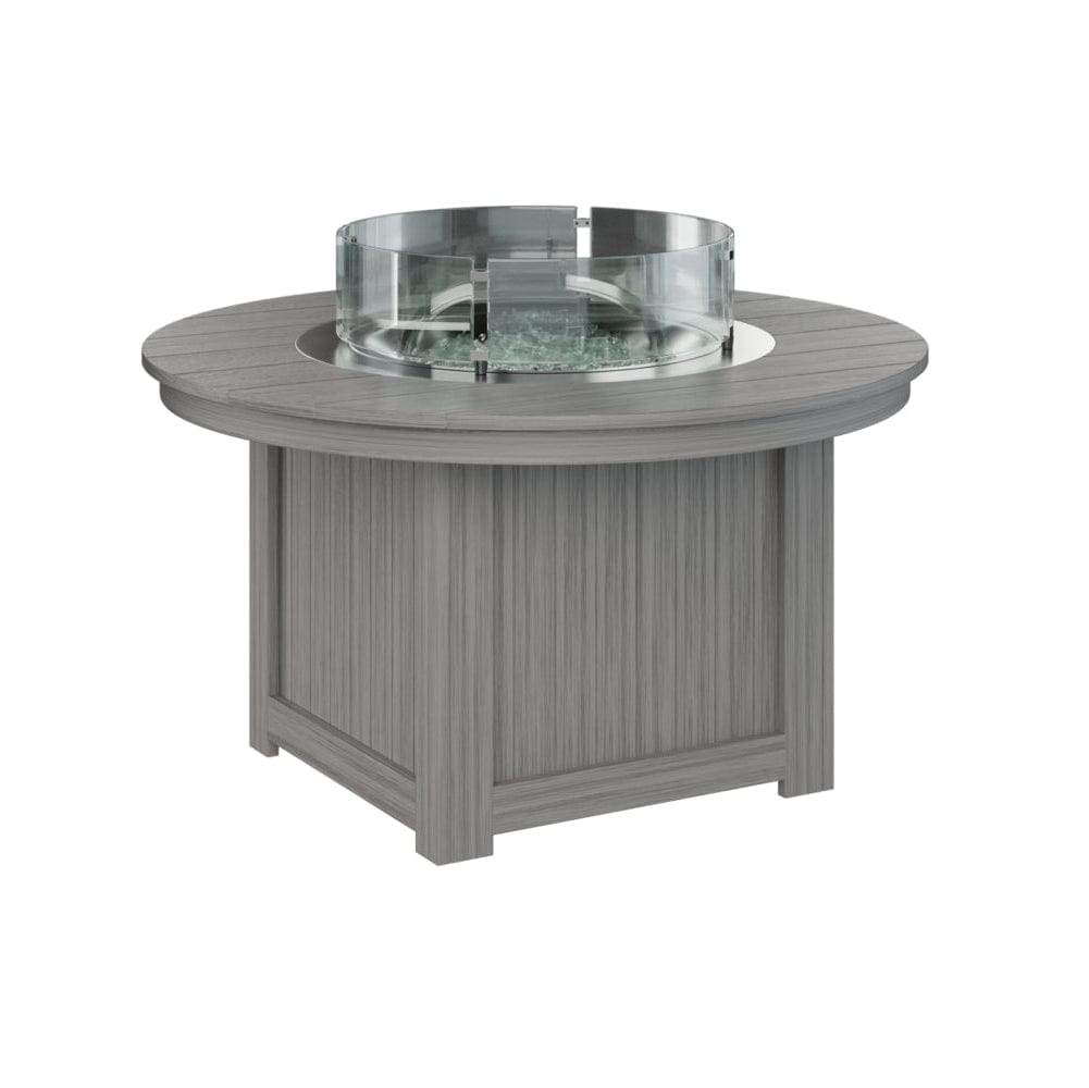 Berlin Gardens Donoma Round Poly Lumber Fire Pit Table
