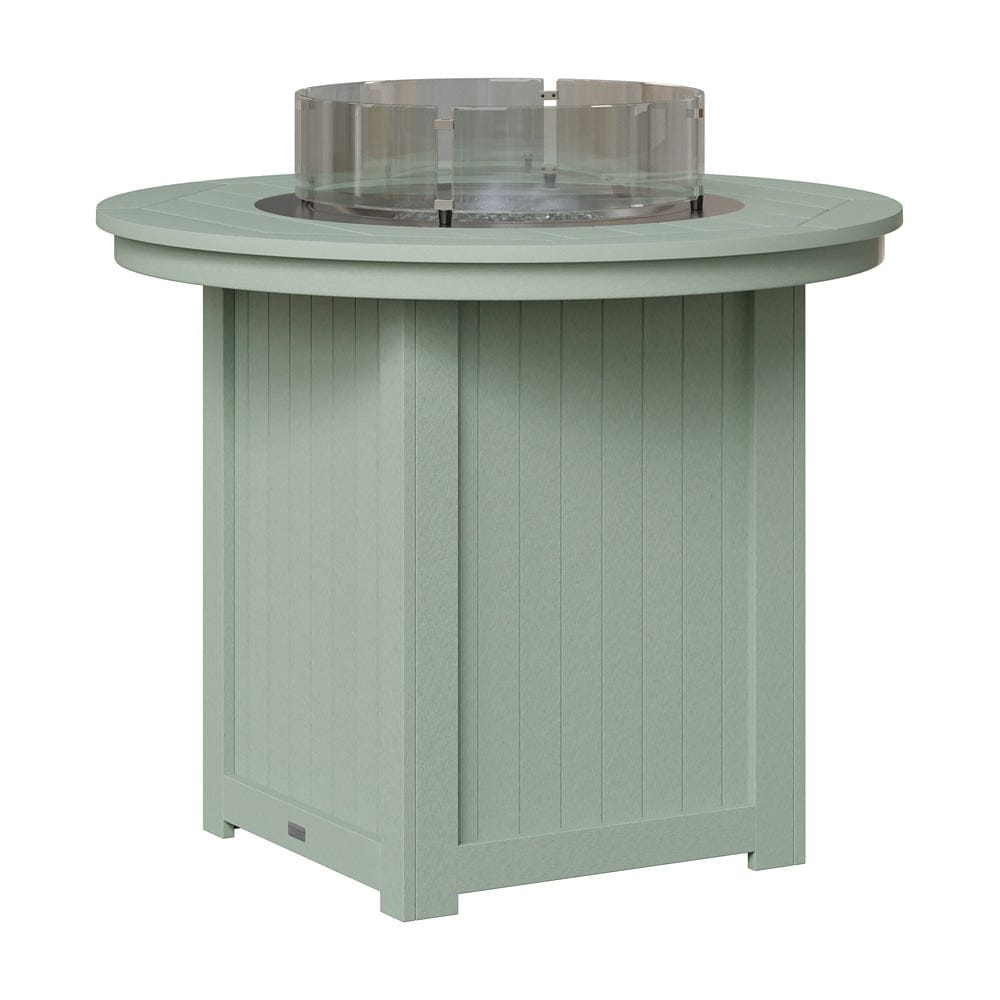 Berlin Gardens Donoma 44? Round Counter Height Poly Lumber Fire Pit Table