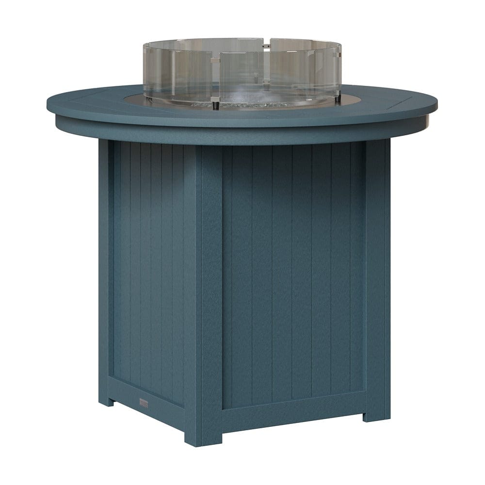 Berlin Gardens Donoma 44? Round Counter Height Poly Lumber Fire Pit Table