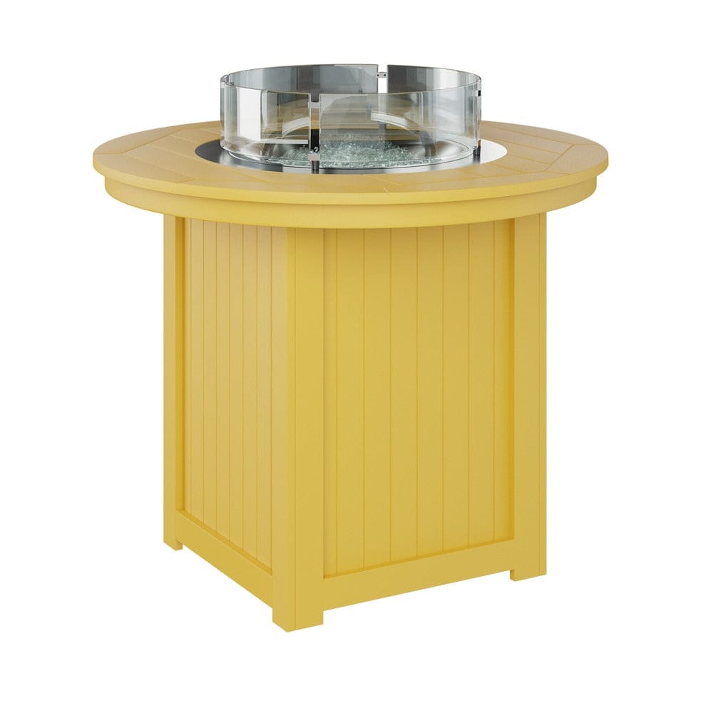 Berlin Gardens Donoma 44? Round Counter Height Poly Lumber Fire Pit Table