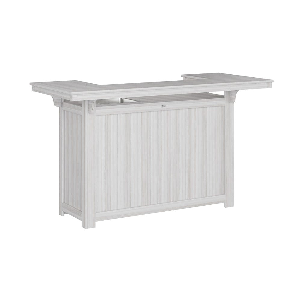 Berlin Gardens Poly Lumber Outdoor Island with Ice Bowl