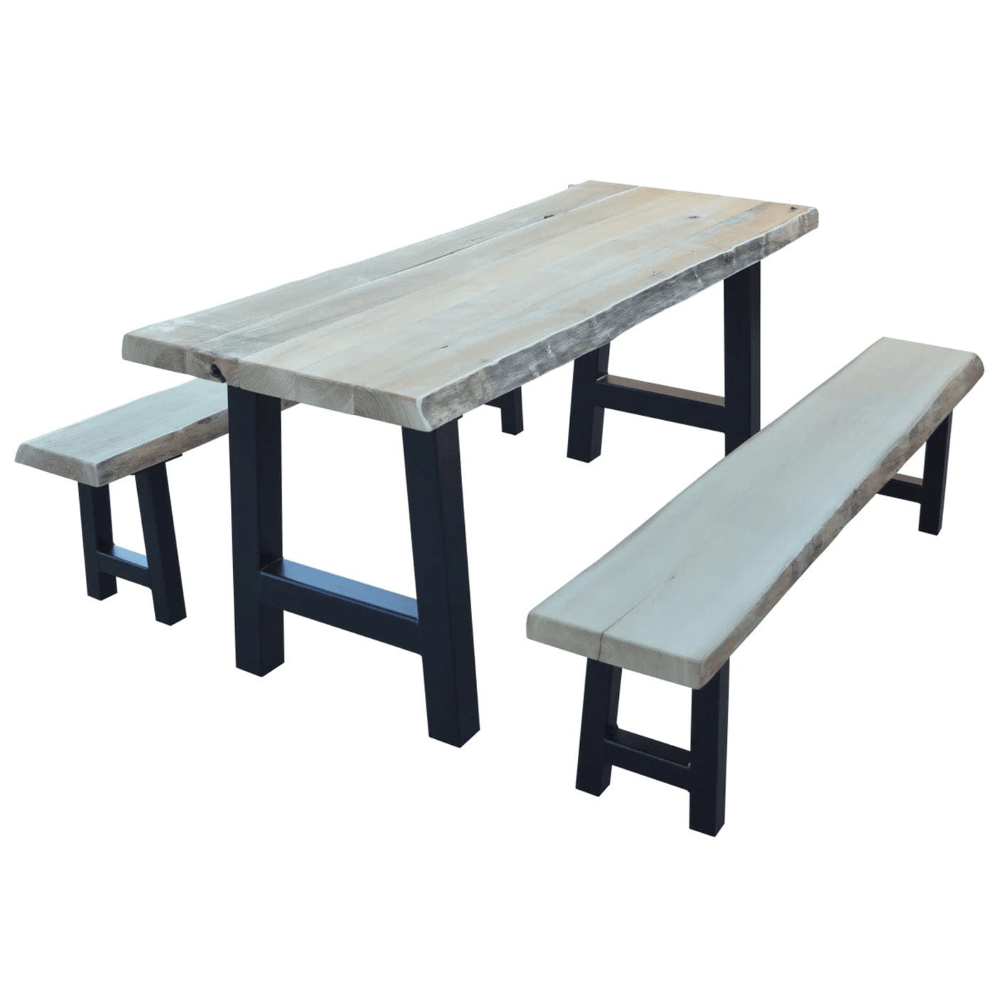 Keystone Amish Co. Elsmere Table and Bench Dining Set