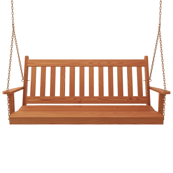 Keystone Amish Co. 6 Foot Franklin Porch Swing, Cedar Stain