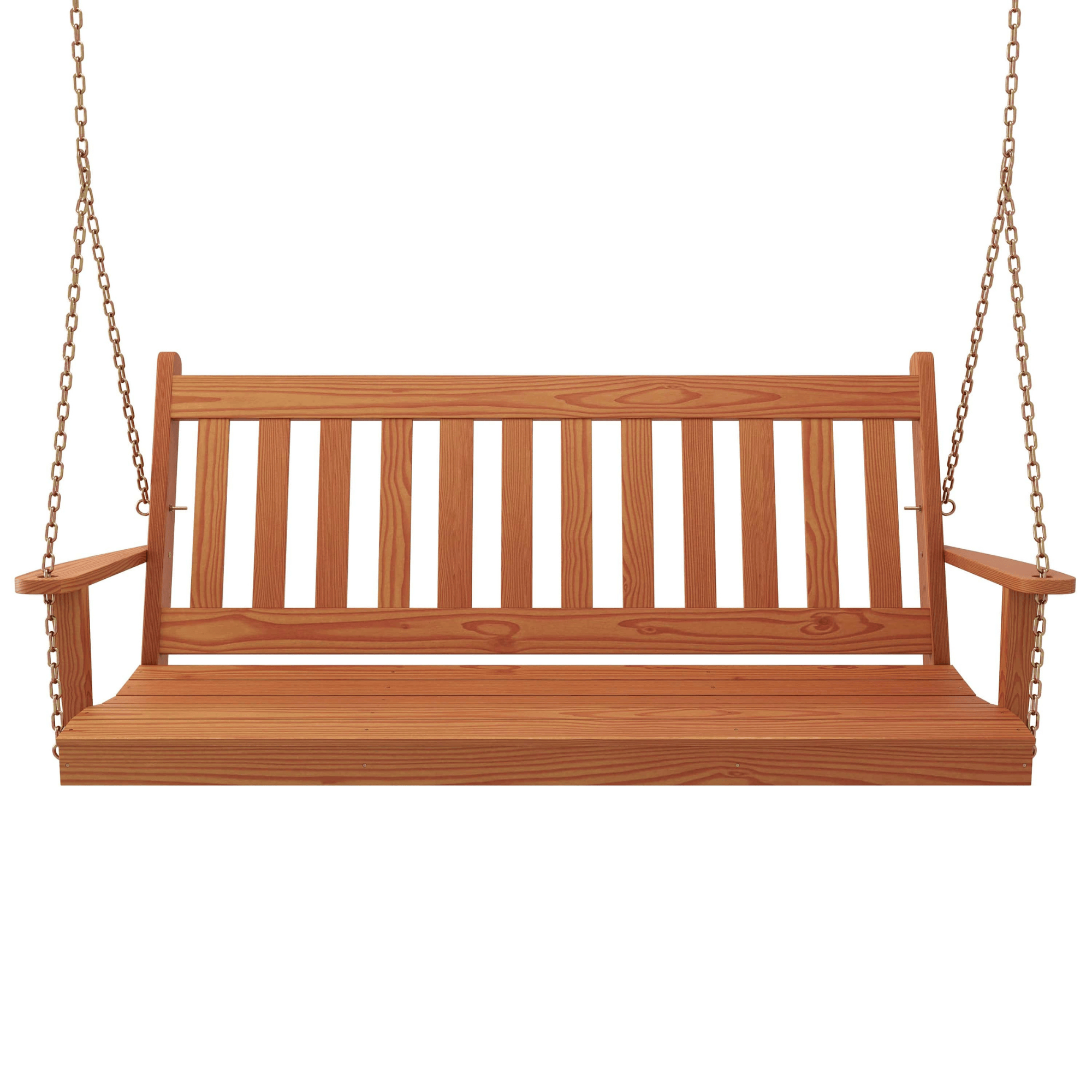 Keystone Amish Co. 6 Foot Franklin Porch Swing, Cedar Stain