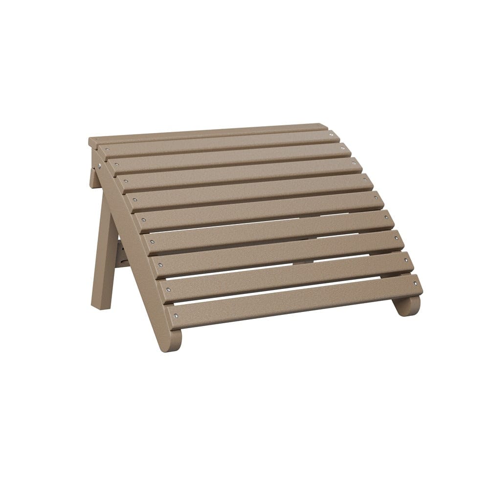 Berlin Gardens Poly Lumber Folding Adirondack Footstool