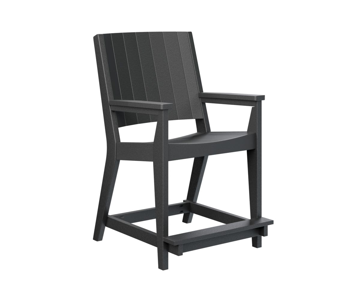 Berlin Gardens Mayhew Outdoor Poly Lumber Chat Counter Chair
