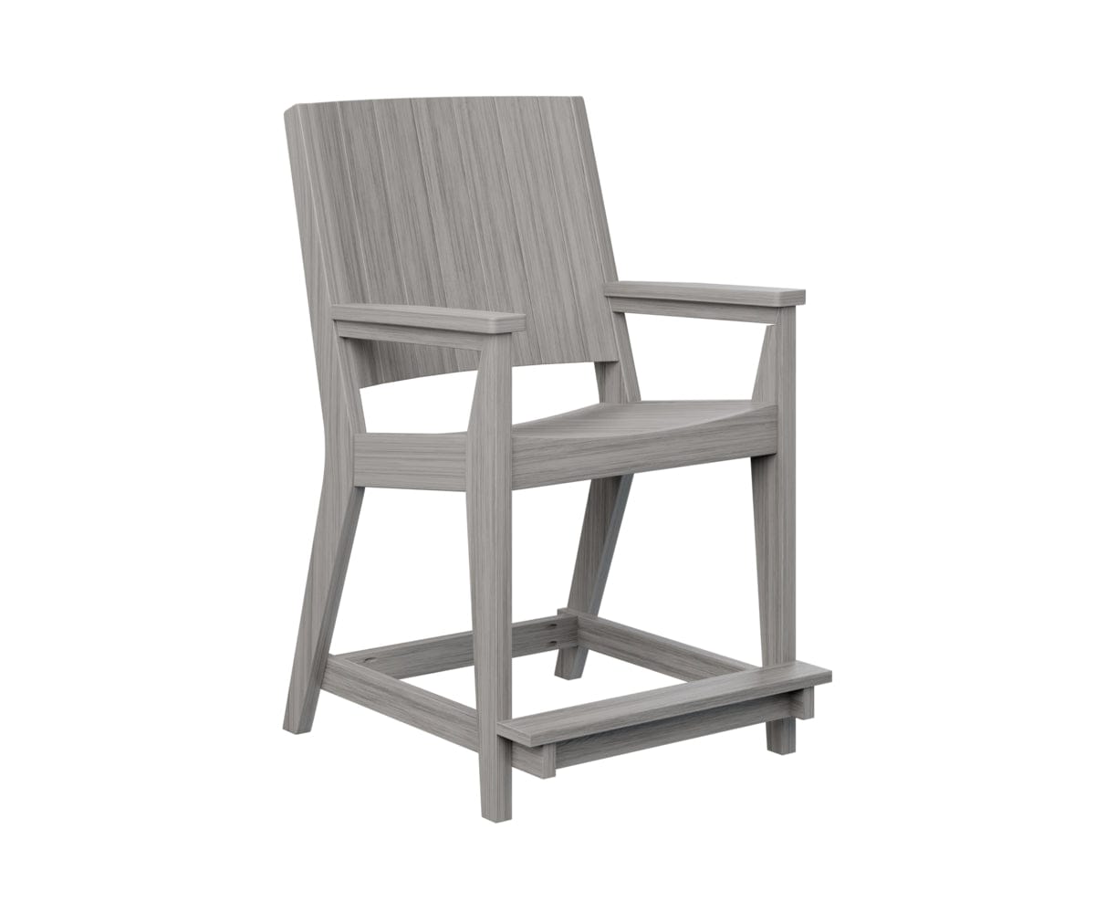 Berlin Gardens Mayhew Outdoor Poly Lumber Chat Counter Chair