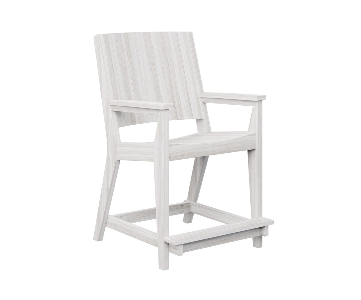 Berlin Gardens Mayhew Outdoor Poly Lumber Chat Counter Chair