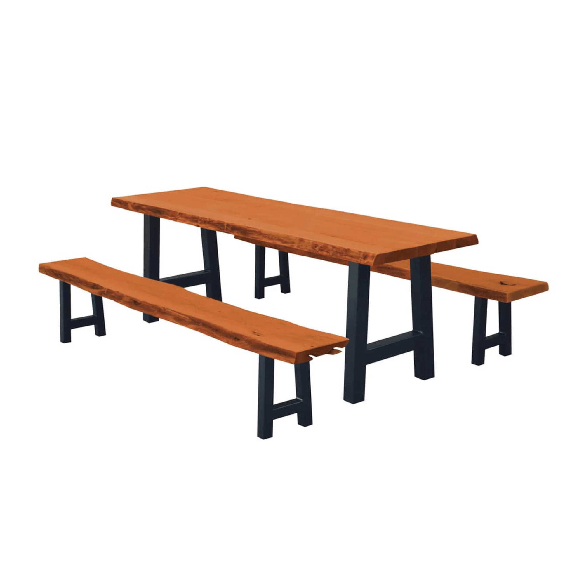 Keystone Amish Co. Elsmere Table and Bench Dining Set