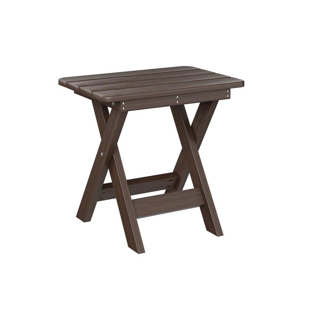 Berlin Gardens Folding Poly Lumber End Table